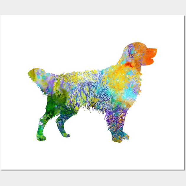 Golden Retriever Wall Art by erzebeth